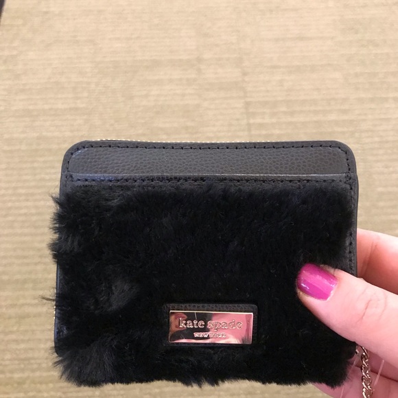 Kate spade furry wallet - Picture 3 of 5